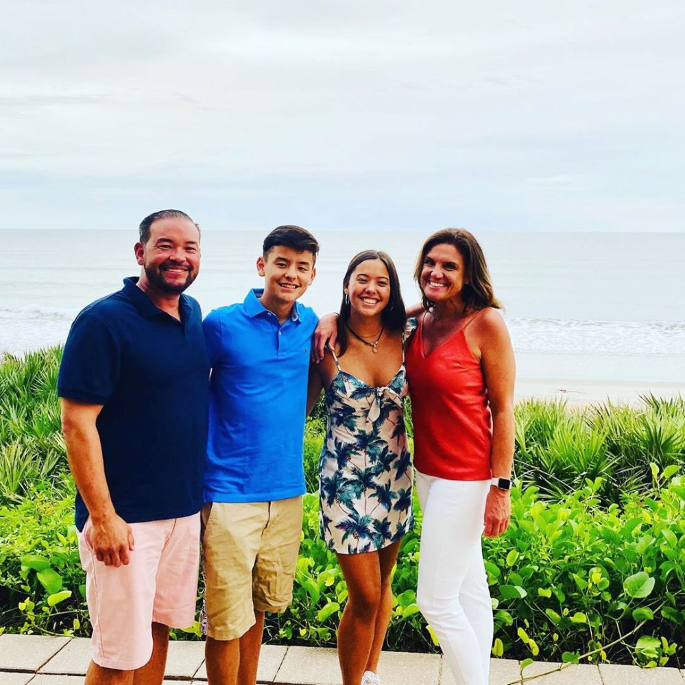 Jon Gosselin Vacations in Florida With Hannah, Collin and Girlfriend Colleen
