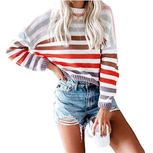 KIRUNDO Striped Sweater Is a Must-Have for the Fall Season | UsWeekly