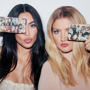 Kim Kardashian’s New Makeup Collection Includes Pics From Her Childhood
