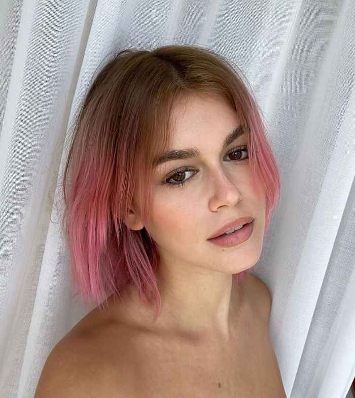Exactly How Kaia Gerber Pulled Off DIY Pink Hair: Watch