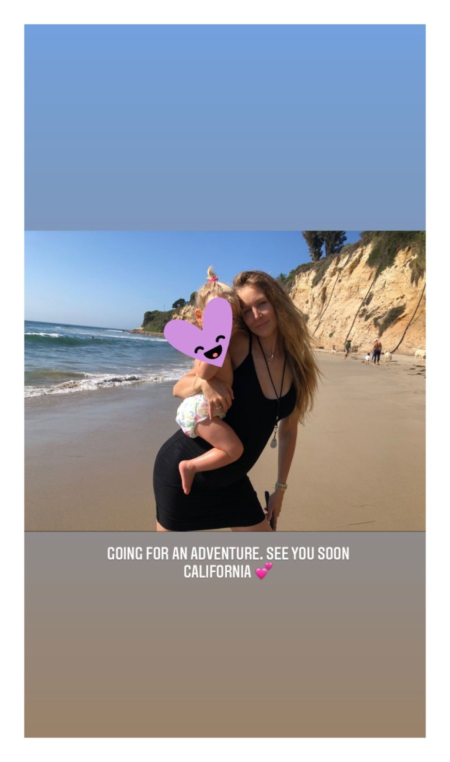 Kathryn Brolin Beach Instagram