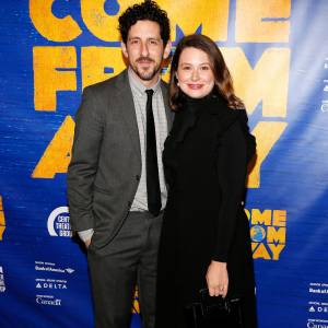 Katie Lowes Adam Shapiro gives birth