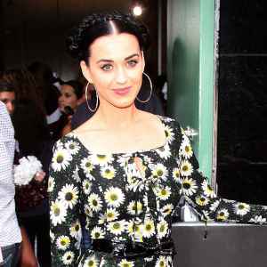 Katy Perry Wearing a Dress with Daisies on it in 2013 Was Asked About Naming Her Daughter Daisy Before Birth