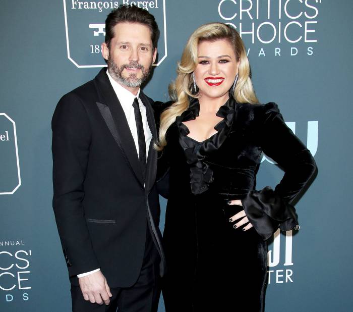 Brandon Blackstock and Kelly Clarkson attend the 25th Annual Critics Choice Awards Kelly Clarkson Claps Back at Troll Who Claims Her Marriage Didnt Work Because She Wants to Be on TV