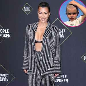 Kourtney Kardashian Shows Off Son Reign Braid After Shaving Head