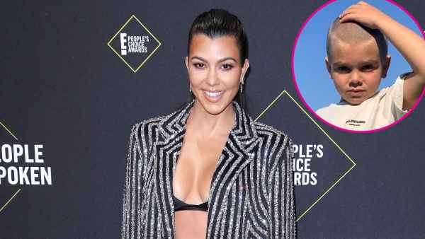Kourtney Kardashian Shows Off Son Reign Braid After Shaving Head