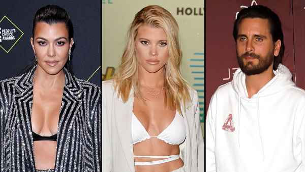Kourtney Kardashian Sofia Richie Had Tension Before Scott Disick Split