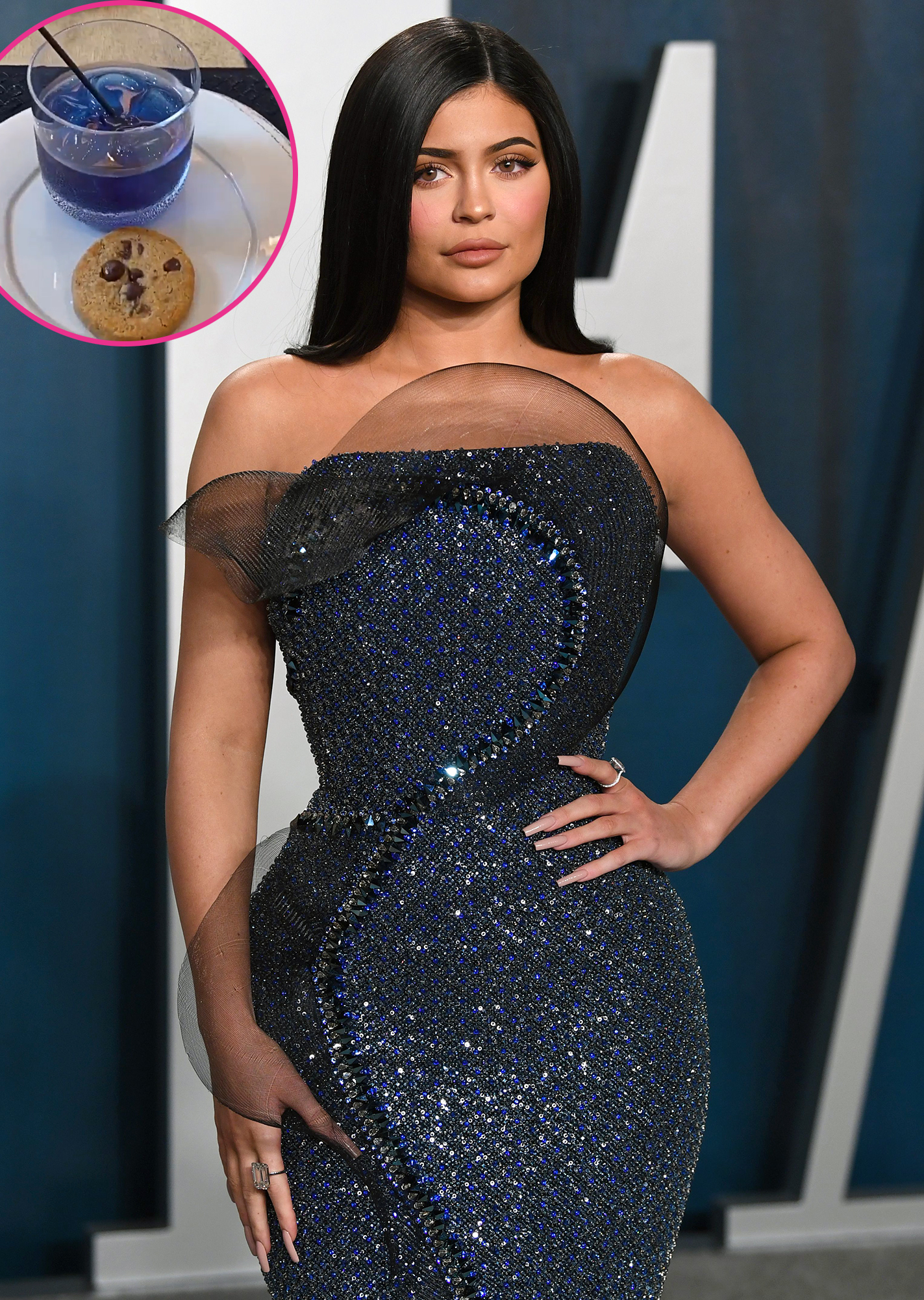 Kylie Jenner's Bold Butterfly Peach Tea Changes Colors Before Your Eyes: Watch