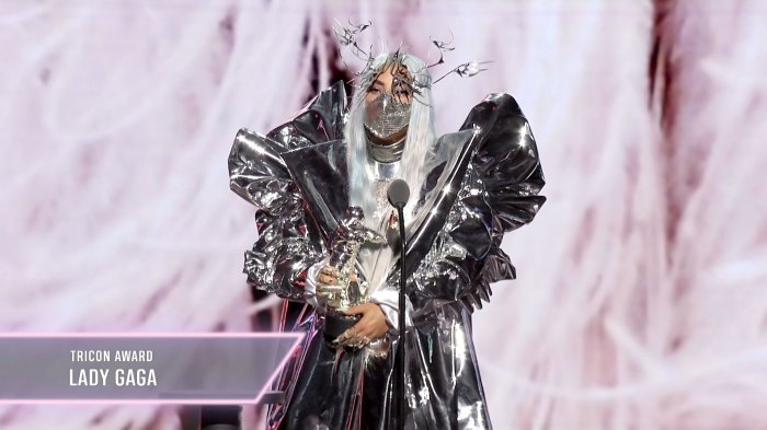 Lady Gaga Accepts First-Ever Tricon Award MTV VMAs 2020