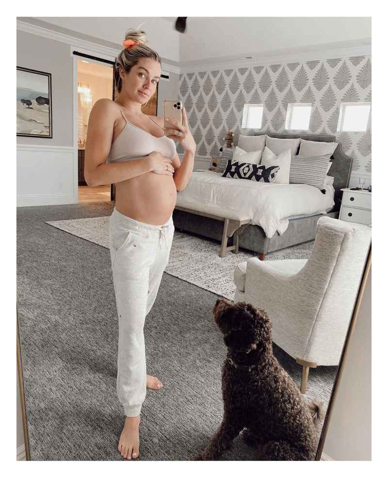 Lindsay Arnold Baby Bump Sharing Symptoms Instagram Pelvic and Round Ligament Pain