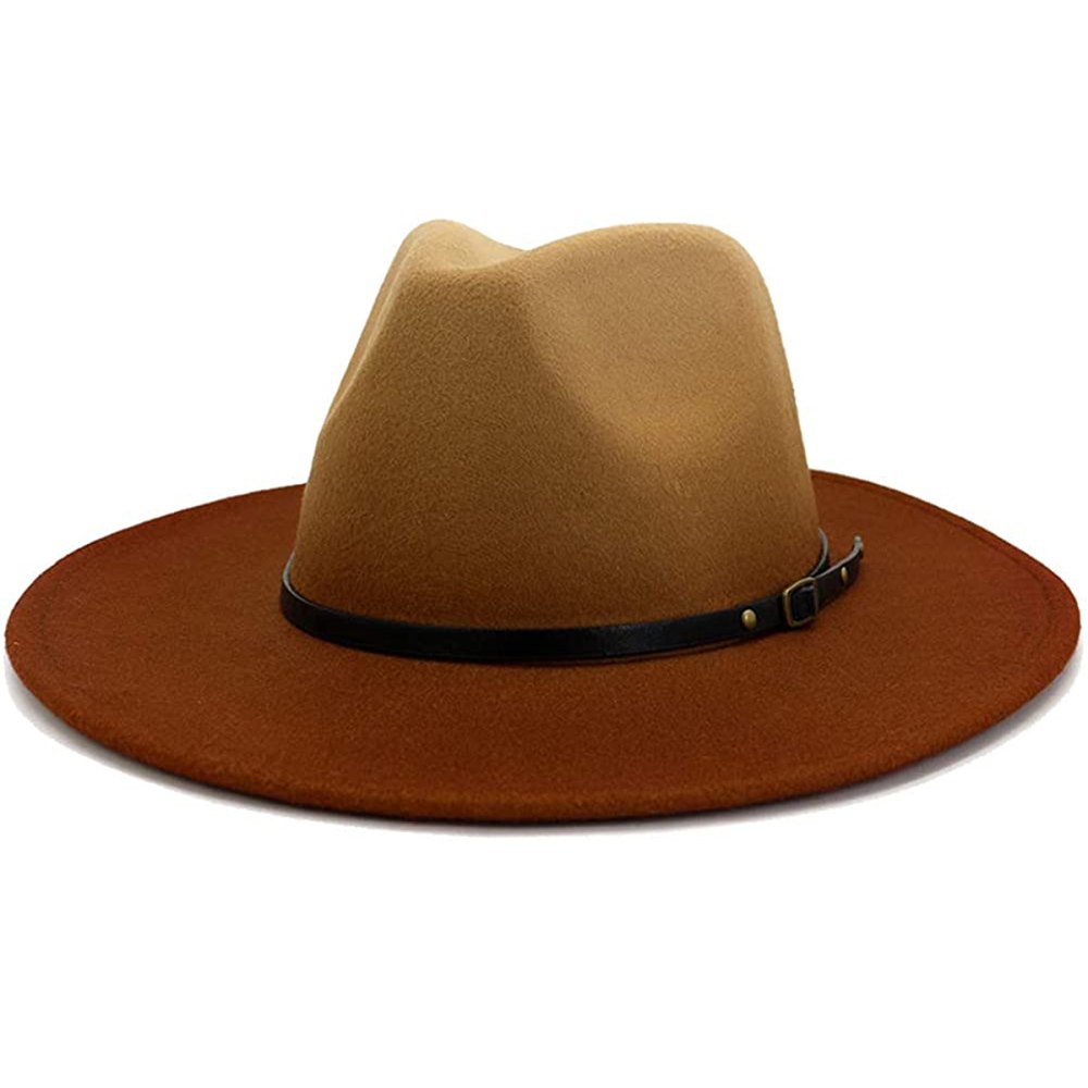 Lisianthus Belt Buckle Fedora Hat