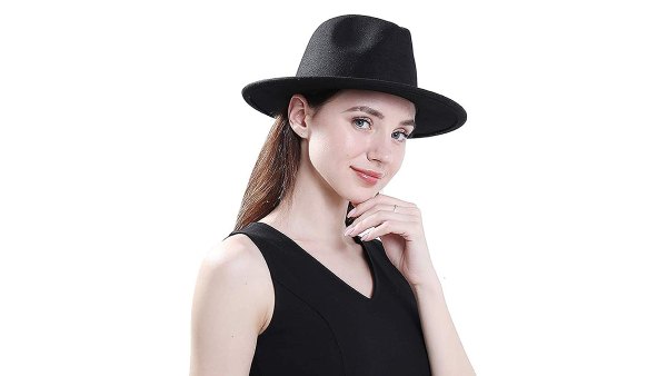 Lisianthus Belt Buckle Fedora Hat