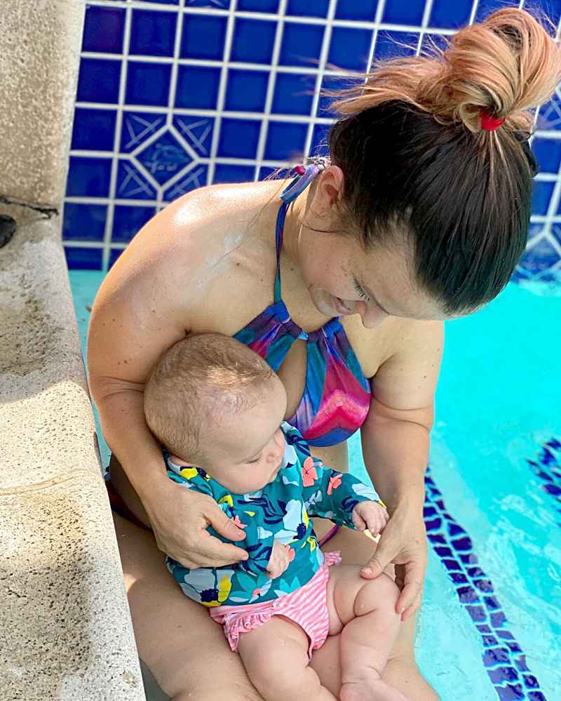 Little Women LA Terra Jole Daughter More Celeb Kids Playing in Pools