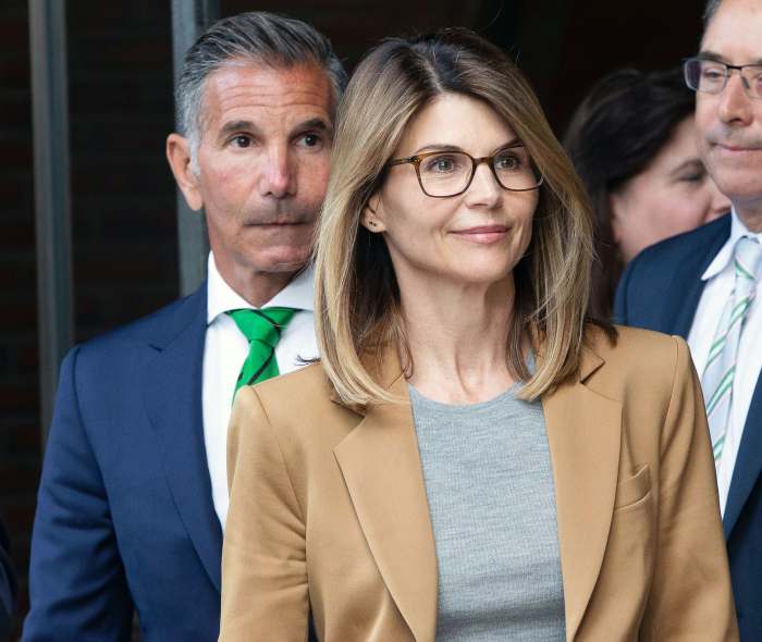 Mossimo Giannulli and Lori Loughlin Leaving Court in 2019 Lori Loughlin Is Nervous Ahead of Sentencing in College Admissions Case