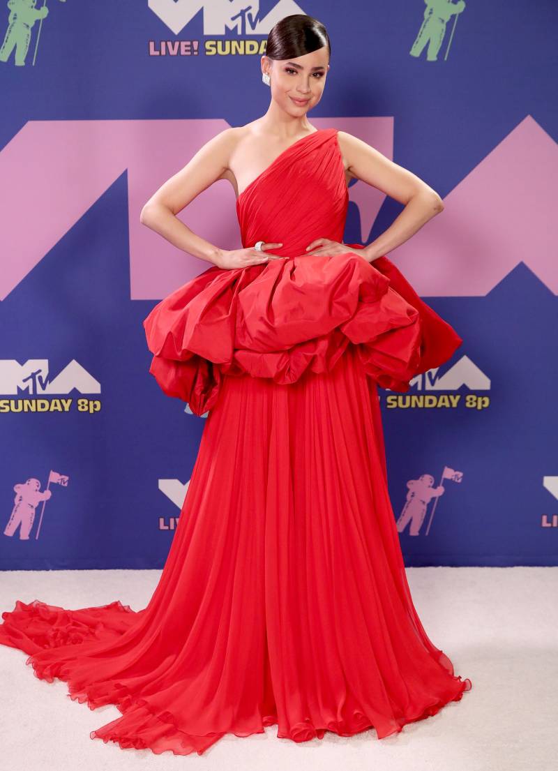 2020 MTV Video Music Awards Red Carpet Arrivals - Sofia Carson