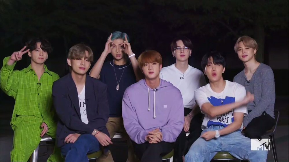 MTV Vmas BTS Winners