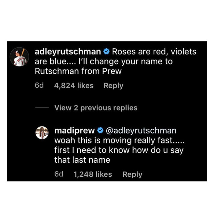Madison Prewett Flirts With MLB Player Adley Rutschman