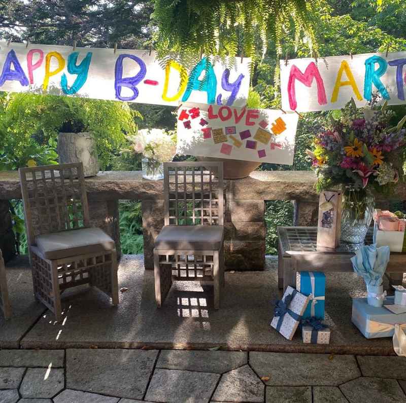 Martha Stewart Celebrates Her 79th Birthday Decorations