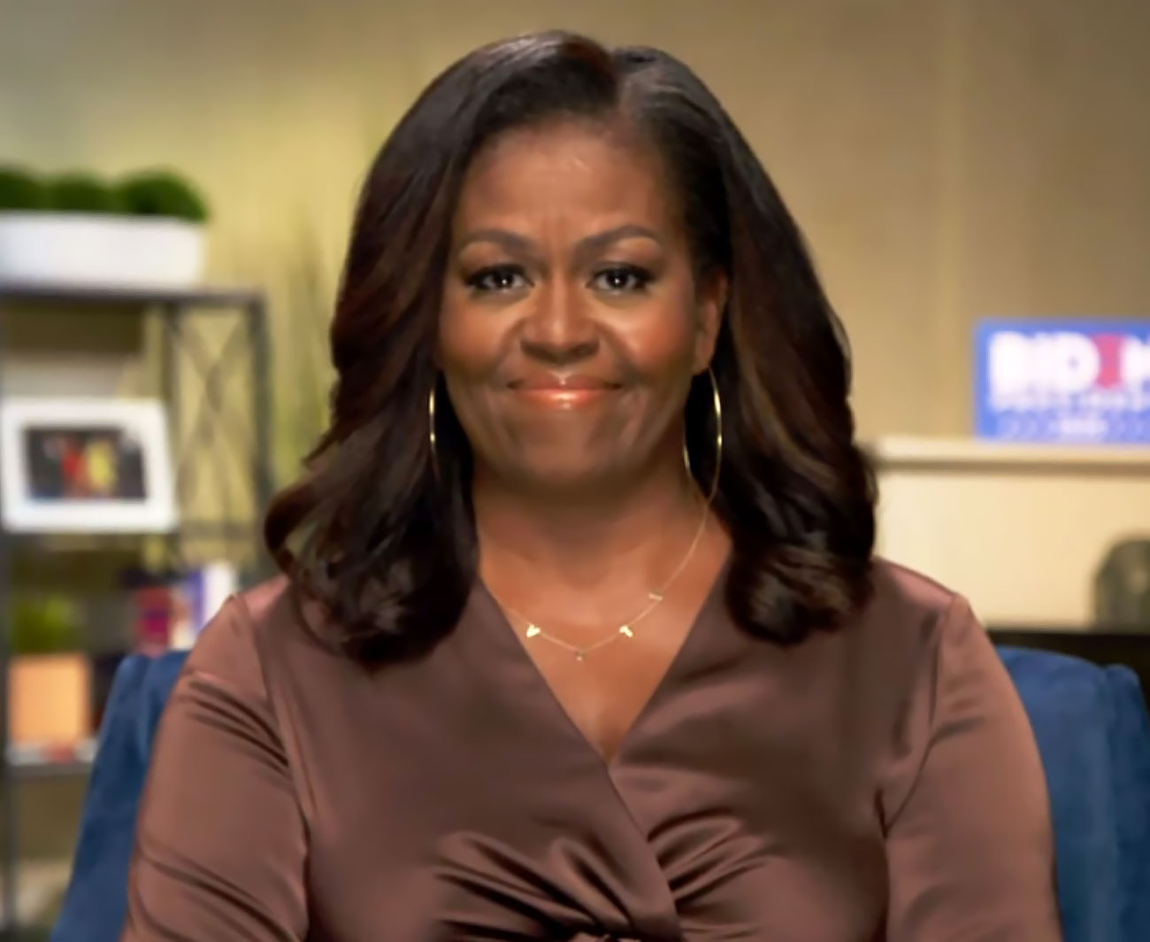 How to Get Michelle Obama’s Exact $430 ‘Vote’ Necklace