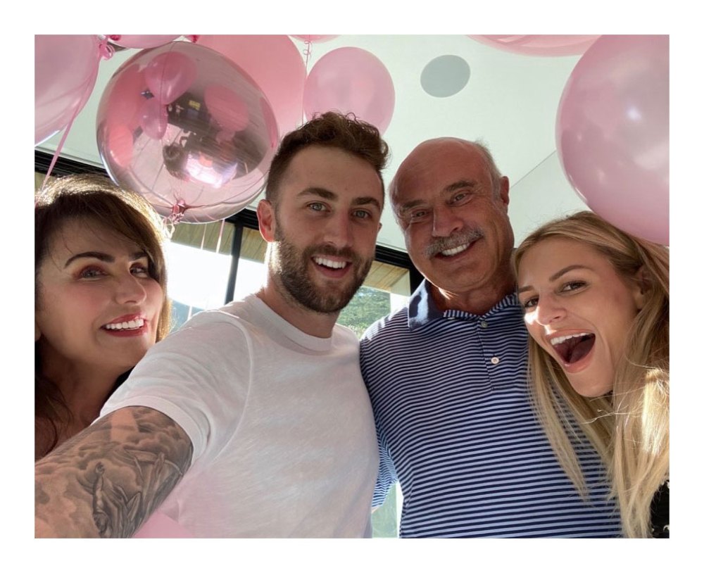 Morgan Stewart Jordan McGraw Phil McGraw Gender Reveal
