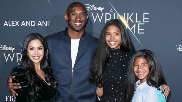 Natalia Bryant Honors Kobe Bryant 42nd Birthday Kobe Bryant, Vanessa Bryant, Gianna Bryant and Natalia Bryant