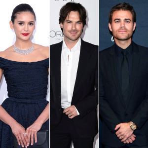 Nina Dobrev Jokes About Who She’d Choose Between Ex Ian Somerhalder and Paul Wesley