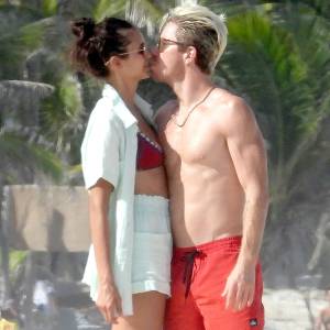 Nina Dobrev Shaun White Pack On PDA Vacation