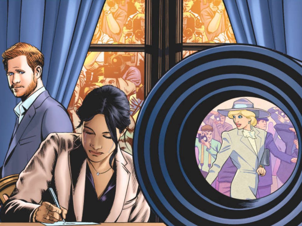 Prince Harry and Meghan Markle Comic Book Hopes to Prove This Misconception About Their Royal Exit