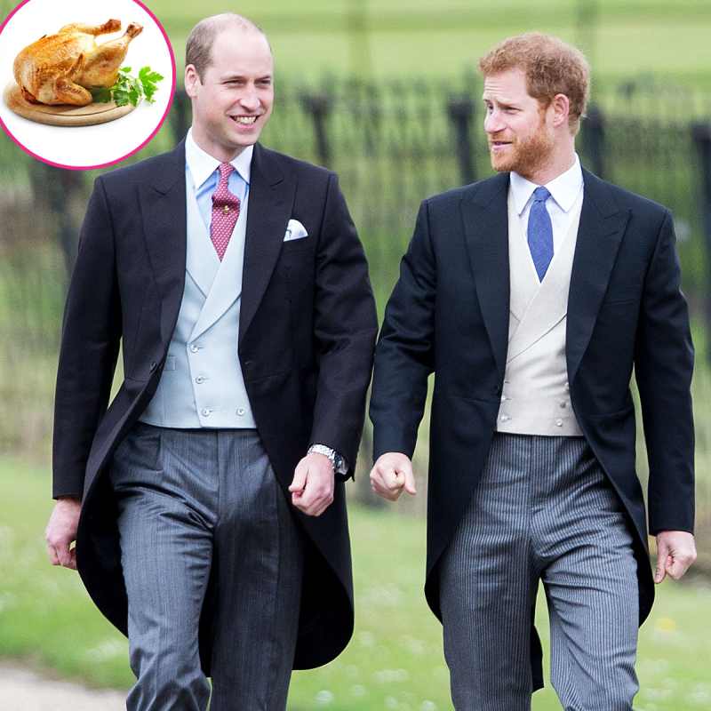 Prince William and Prince Harry Love Roast Chicken Everything We Know About the Royal Family Eating Habits