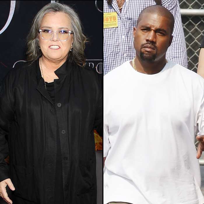 Rosie O'Donnell Tells Kanye West to Take His 'Meds' After Twitter Rants