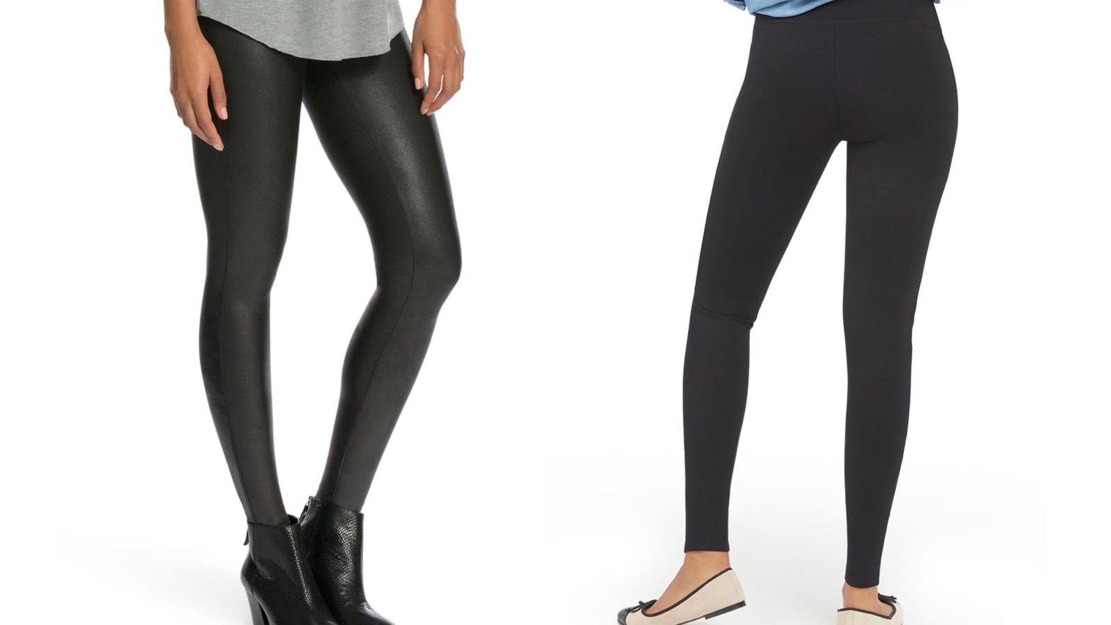 Spanx Faux Leather Leggings Are on Sale at Nordstrom