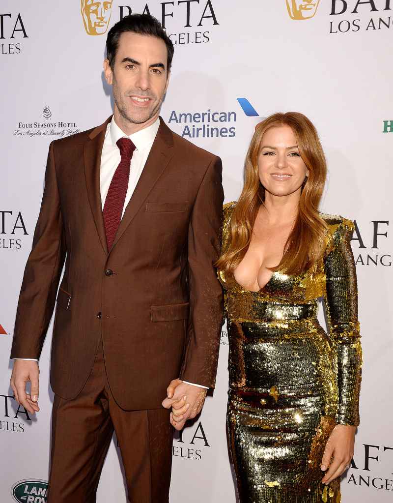 Sacha Baron Cohen and Isla Fisher Longest Celebrity Engagements