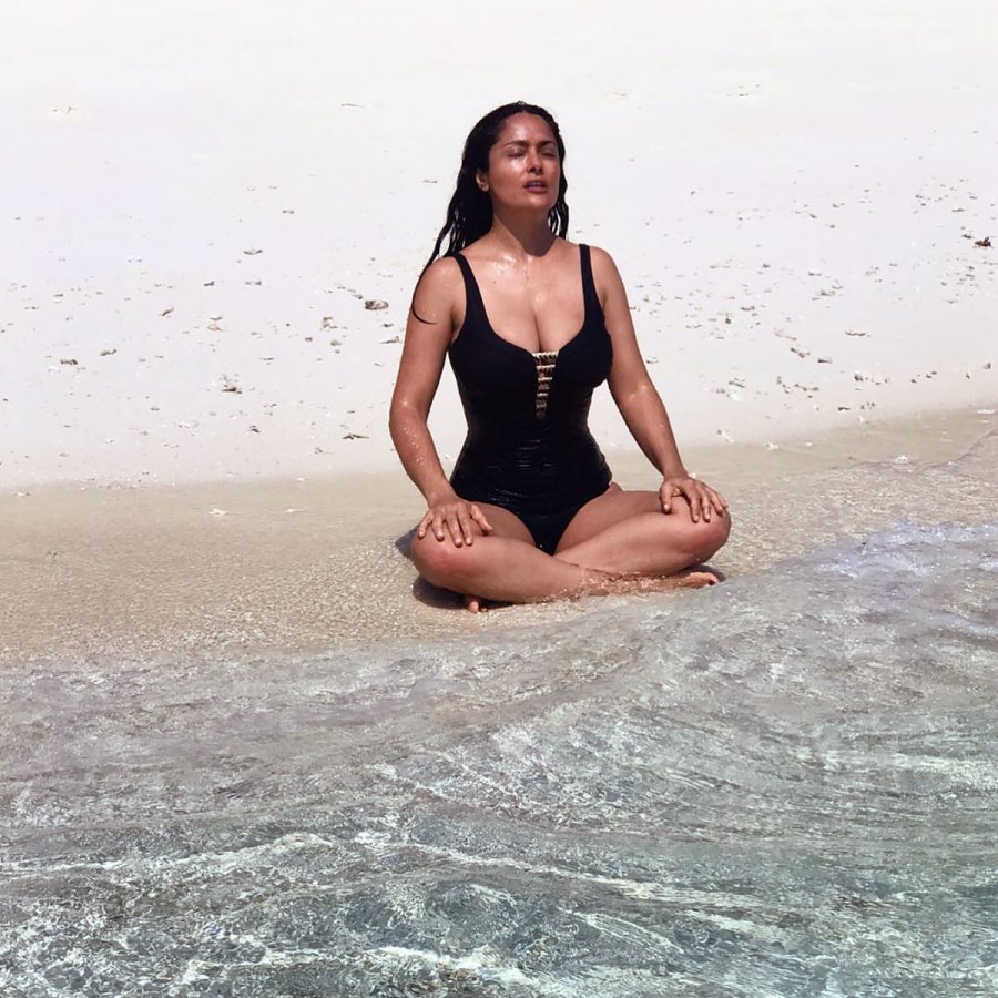 Salma Hayek's Best Bikini Looks