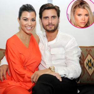 Scott Disick Flirting With Kourtney Kardashian Bothers Sofia Richie p