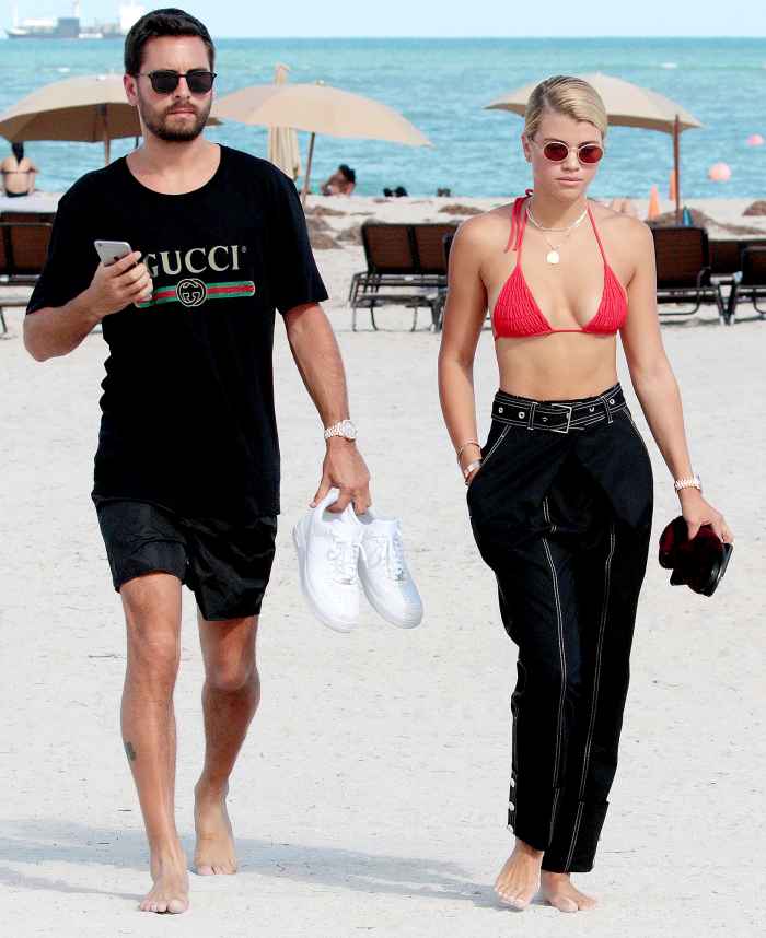 Scott Disick Sofia Richie's Relationship Has Simmered Down