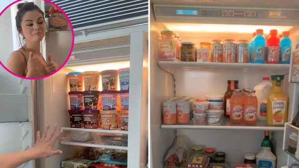 Selena Gomez Shares a Peek Inside Her Refrigerator and Freezer