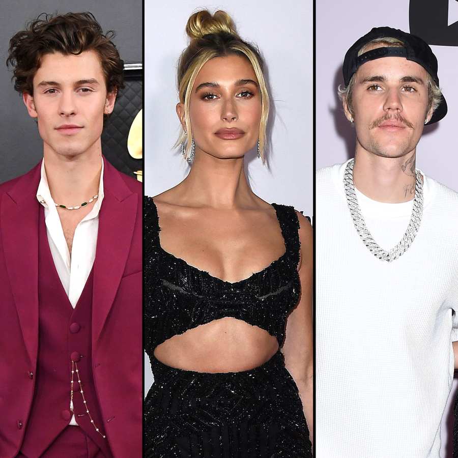 Shawn Mendes Reunites With Ex Hailey Baldwin at Recording Studio With Justin Bieber