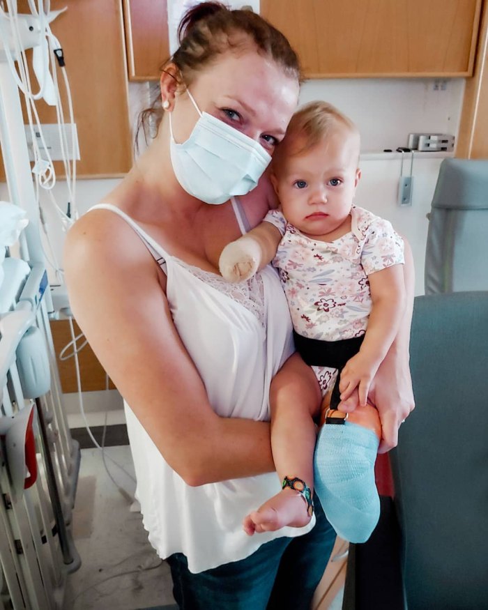 Sister Wives Maddie Brown Brush's 1-Year-Old Daughter Is Recovering After Amputation Surgery
