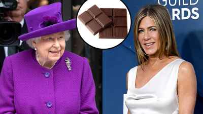 Les aliments préférés des stars Découvrez le chocolat de la reine Elizabeth Jennifer Aniston