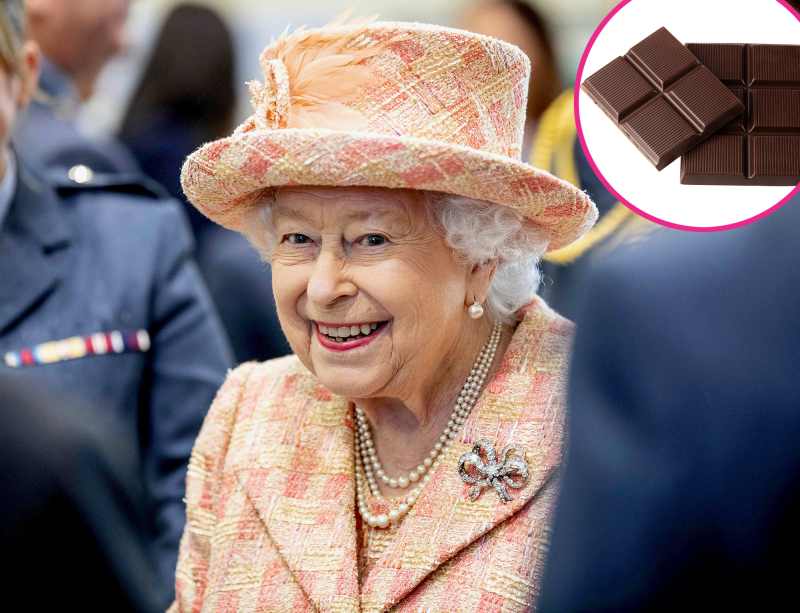 Stars' Favorite Food Queen Elizabeth Chocolate