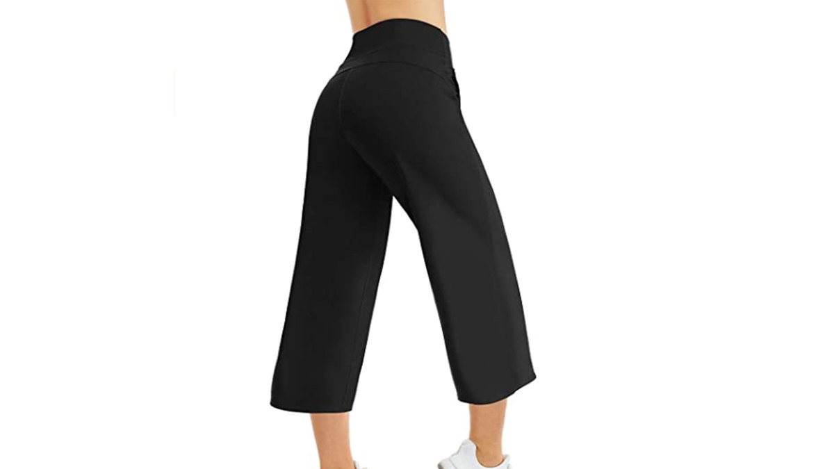 THE GYM PEOPLE Bootleg Yoga Capris Pants for Women