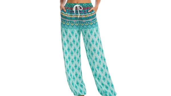 Urban CoCo Women's Boho Yoga Harem Jogger Pants