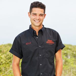 Wells Adams Spotted Bartending at Bachelorette Resort
