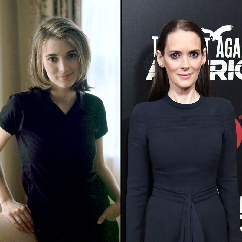 Winona Ryder 90s Stars Then and Now
