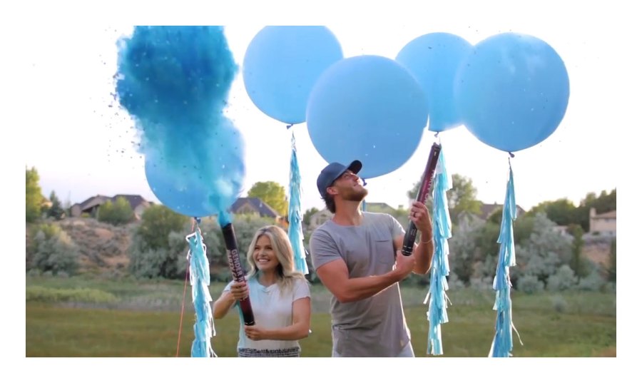 Witney Carson and Carson McAllister Pregnant DWTS Gender Reveal