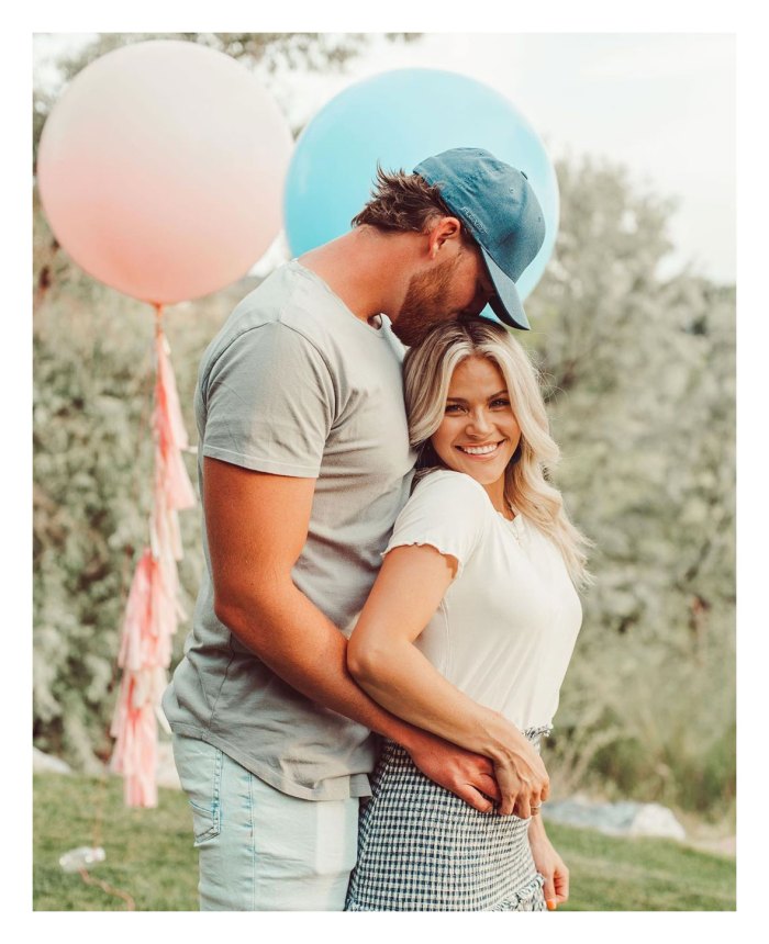 Witney Carson and Carson McAllister Pregnant DWTS Gener Reveal