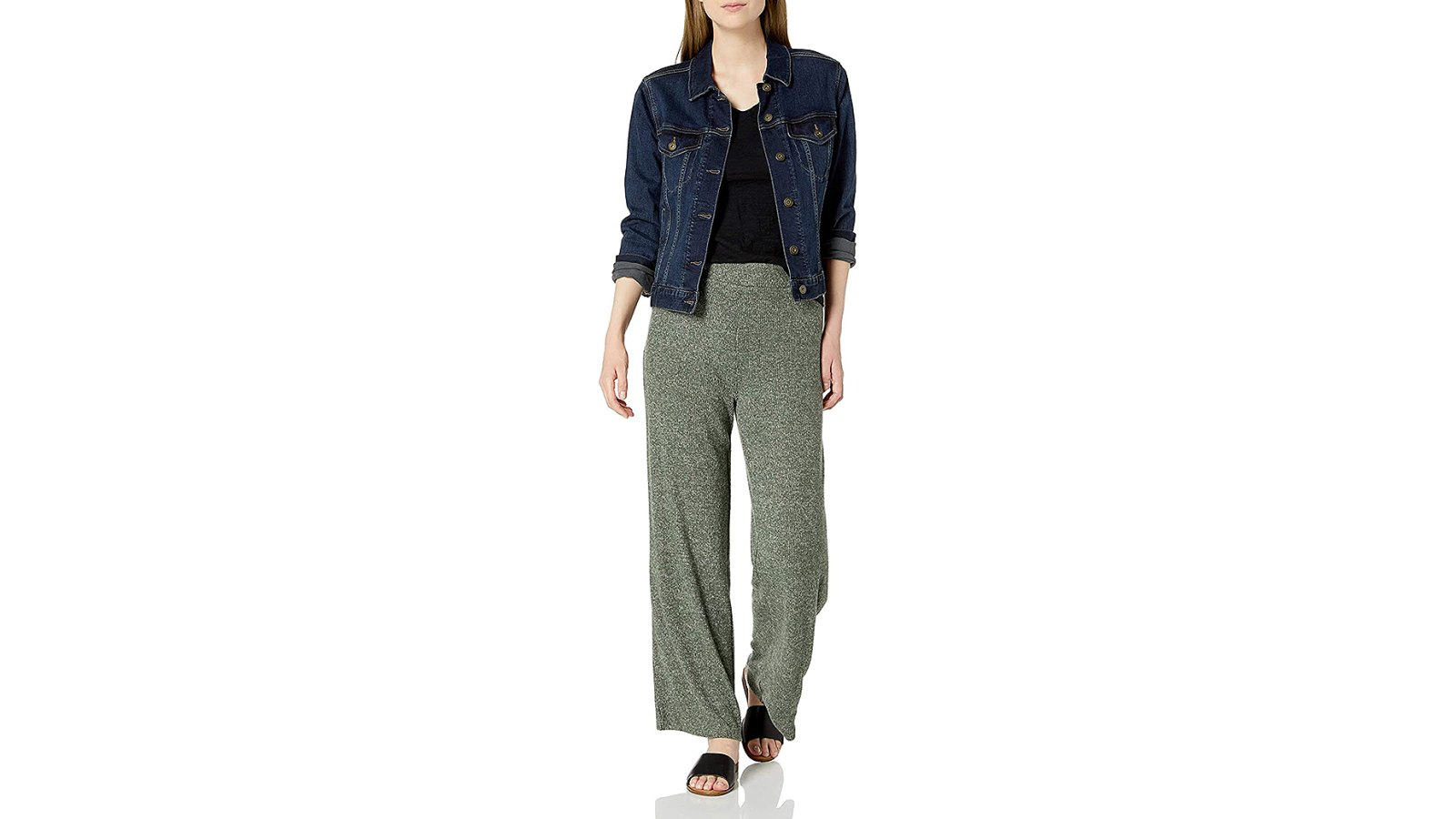 Daily Ritual Cozy Knit Rib Lounge Pant