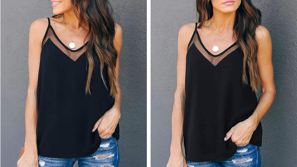 Arainlo Strappy Loose Sleeveless Cami