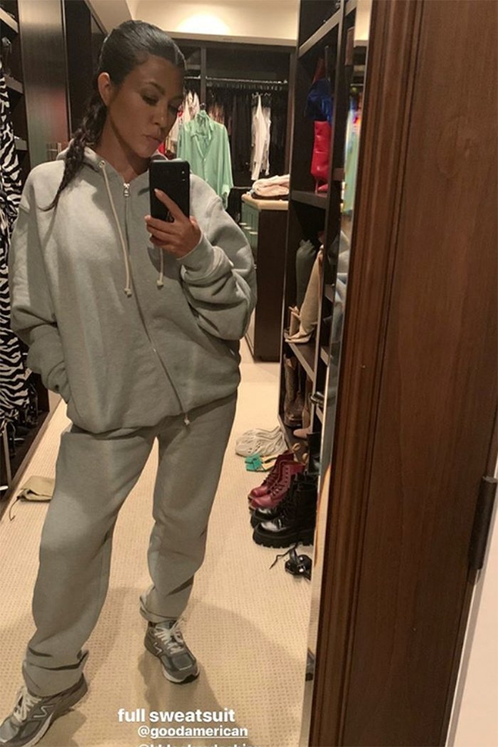 Kourtney Kardashian Wore These New Balance Sneakers in Her Selfie
