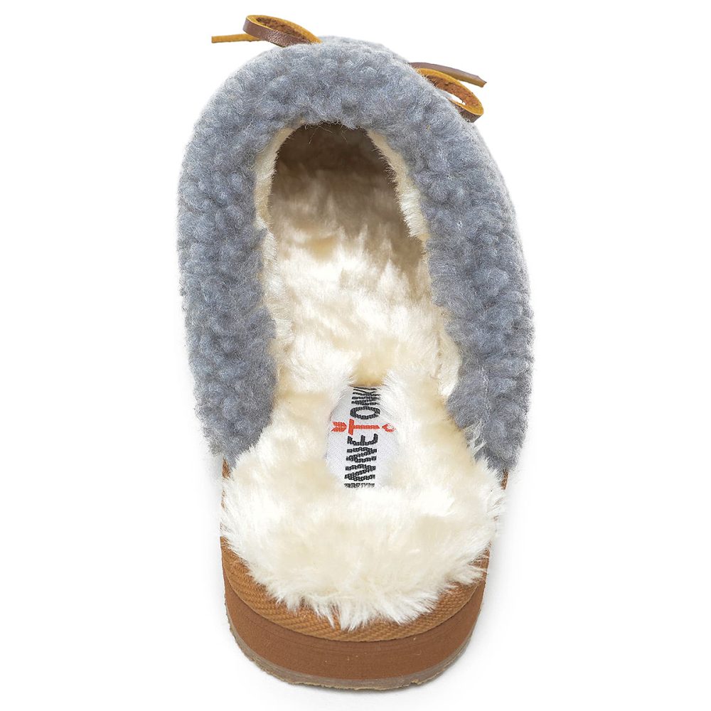 Minnetonka Flurry Scuff Faux Fur Slipper